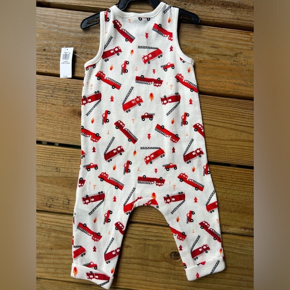 Old navy tank top pants snap jumpsuit one piece - Infant baby 6-12M - Picture 3 of 7